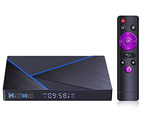 Android TV Box 12.0 [8GB RAM + 64GB ROM], RK3566 4-Core 64Bit Cortex-A53 CPU, 8K/6K UHD Output BT 4.0 2.4G/5G WiFi Smart Box con Decodificador Retroiluminado De 2.4Ghz,2gb+16gb
