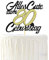 Sumerk 1 Stück 80.Geburtstag Tortendeko Happy 80th Birthday Cake Topper 80.Alles Gute Geburtstag Cake Topper 80 Jahre Torte Kuchen Deko für 80 Geburstagstorte Deko Jungen Mädchen Mann Frau