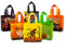 JSRHEEM Halloween Süßigkeiten Tüte - 6 Stück Kinder Taschen für Süßes oder Saures, Leckereien und Snacks - Halloween Goodie Taschen