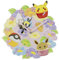 Accutime Pokémon POK3182 Wanduhr mit bunten Blumen, für Wohnzimmer, Schlafzimmer, Küche