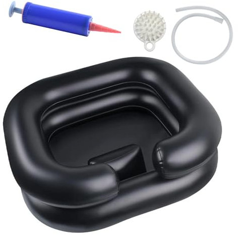 SOYDAN Yolispa Cuenco de champú portátil con estación de Lavado de Cabello con Manguera de Agua for el hogar/369