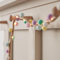 Lights4fun 30er LED Pompom Lichterkette warmweiß Timer Batterie Lichterkette Innen