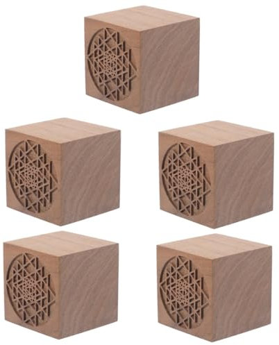 PRETYZOOM 5pièces Diffuseur Huiles Essentielles Cube Aromathérapie pour Maison Bureau Et Voiture Crée Une Ambiance Apaisante avec Effusion De Parfum