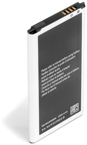 SHAWOROCE Batterie EB-BG900BBE EB-BG903BBE compatible avec téléphone portable Samsung Galaxy S5 SM-G900F GT-I9600 S5 Active Neo SM-G870 G903F S903 Mobile Smartphone Li-ion Batterie 2800 mAh 3,85 V