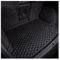 Auto Leder Kofferraummatte für Audi Q5 II FY hybrid SUV 2019 2020 2021 2022 2023 2024, Wasserdicht Kofferraumwanne Schutzmatte Antirutsch Kofferraum Schutz Interieur Zubehör,D