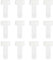 Lot de 12 supports de permis de stationnement transparents pour pare-brise de voiture