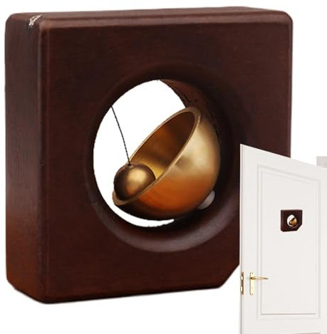 Merchants Bell Door Opener - CHIME OF WETTINEN VENT, Trail from Bell Wind Bell | Brass Door Bell Reminder, Bell