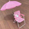 AWYYA Chaise Enfant avec Parasol, Chaise Camping Enfant de 1 À 4 À 6 Ans, Dossier Pliable, Tissu Oxford Imperméable, Support en Métal Antirouille(Style 3)