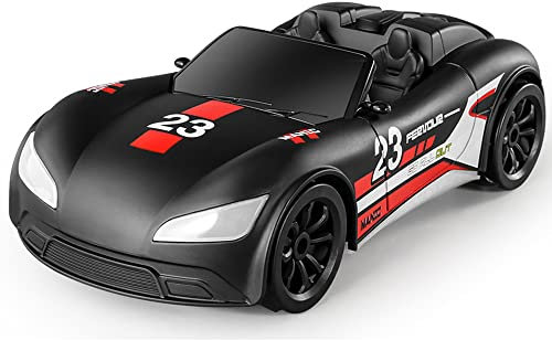 QIYHBVR Lateral Drift RC Stunt Auto Spray Fernbedienung Auto Roadster mit Leichter Musik mit automatischer Präsentation Junge Mädchen