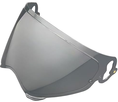 PUBIBD Visiera per Casco per ARAI Tour Cross 5, Visiera Colorata Accessori per Casco da Moto Ricambio, Casco Parabrezza Moto Visiera Lente per Caschi da Moto,B Tea Full Silver