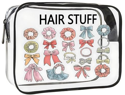 Medicine Cosmetic Bag Women Large Capacity Travel Organizer Easy Wipe Clean Toiletry Pouch Daily Use Trip Toiletry Travel Bag