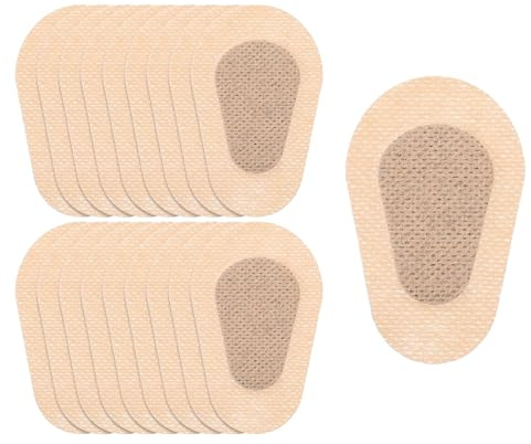 20 Pcs Adhesive Eye Patches for Adults, Disposable Breathable Medical Eye Patches, Latex Free Eye Patch for Lazy Eye & Amblyopia, Regular Size 2.95 x 1.96 Inches, Nude