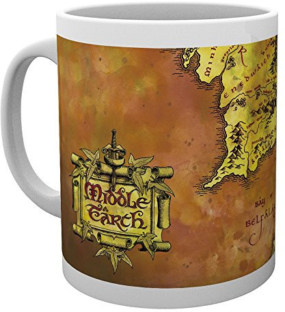 GB Eye, Le Seigneur des Anneaux, Carte, Tasse