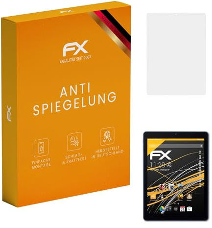 atFoliX Screen Protector compatible with Acer Chromebook Tab 10 Screen Protection Film, anti-reflective and shock-absorbing FX Protector Film (2X)