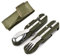 5 in 1 Edelstahl Campinggeschirr-Camping Werkzeuge-Outdoor-Geschirr-Multifunktionales Klappgeschirr-Reisegeschirr(2 pieces)