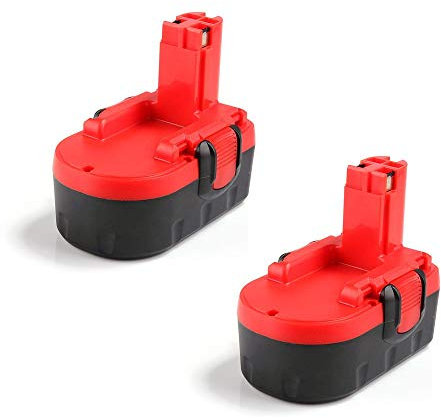 18V 4.8Ah Ni-MH Battery Replacement for Bosch BAT025 BAT026 BAT160 BAT180 BAT181 BAT189 BAT299 2607335277 2607335535 2607335536 PSR 18 VE-2 GSR 18 VE-2 PSB 18 VE-2 Battery