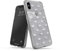 adidas iPhone X/XS Hülle, Anti-Fingerabdruck, Anti-Scratch Fein Tasche Schale Hardcase für iPhone X/XS - Silber