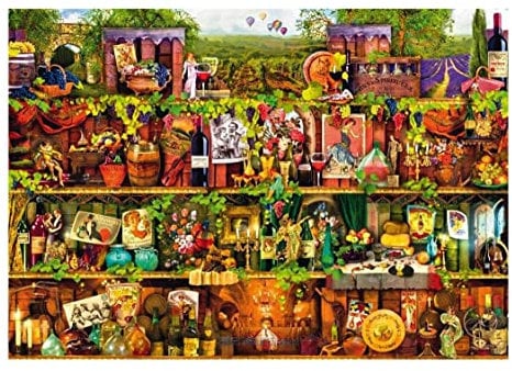 1000 Weinregal, Aimee Steward - Bluebird - Puzzles 1000 Teile