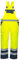 Portwest S488 Men's Waterproof Hi Vis Breathable Contrast Rain Bib And Brace Yellow/Navy, 5X-Large