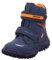 Superfit Jungen HUSKY Boot, Schneestiefel, BLAU/ORANGE 8010, 35