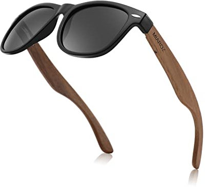 Polarisierte Sonnenbrille für Männer und Frauen zum Wandern: Verspiegelt Sonnenbrillen mit UV400-Schutz und Glare-Reduktion - Outdoor Brille für Freizeitaktivitäten - Alltags- und Strandbenutzung