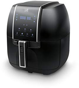 FRITEL Airfryer SnackTastic® 6902 XXL – Heißluftfritteuse – 5 l – 2300 W – 8 Programme – 2 bis 5 Pers. – Digitales Touchscreen-Display – Aufklappbarer Griff