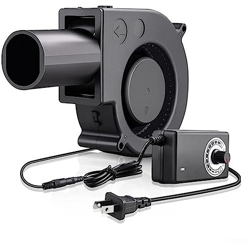 SPORTARC Adjustable Blower Fan, Turbo Blower with Air Outlet, Barbecue Oven Speed Fan or BBQ Heater Blower Air blower Cooking Portable Machine