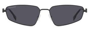 DSQUARED2 ICON Brille ICON 0015/S Größe 60-16 mm Schwarz