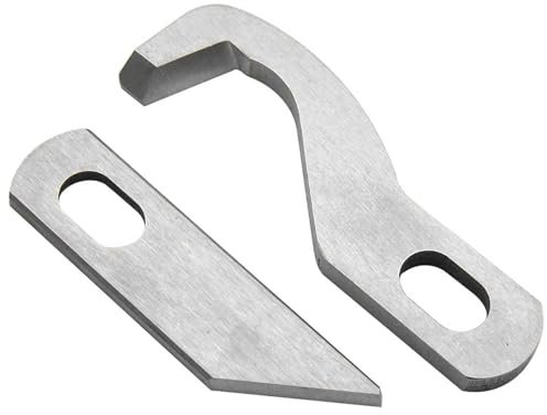 Messersatz (1x Ober- und 1x Untermesser) Passend für Gritzner 788, Gritzner Overlock 788 - Nähmaschine, Dorina 710 Overlock - Nähmaschine, New Life 1151 K, New Life 1131 K