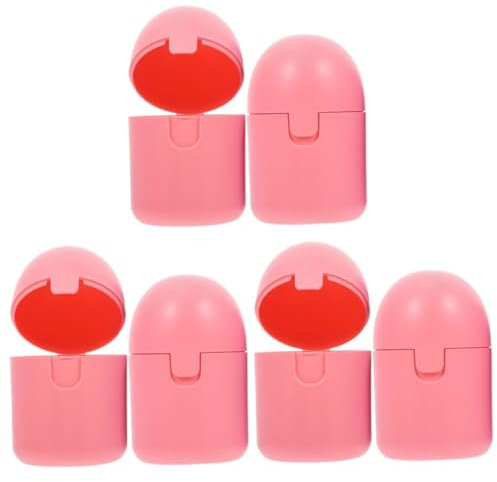 FOMIYES 6 Stk Desinfektionsbox Für Menstruationstassen Weibliche Menstruationsversorgung Vaginale Tasse Weibliche Versorgung Farbiges Gehäuse Zeitraum Zum Tragen Pp Rosa