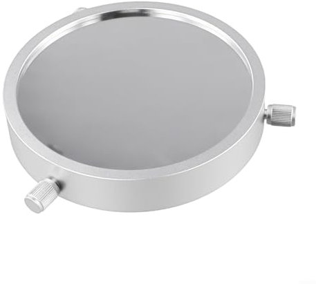 Filtro solare per telescopi, filtro solare a doppio lato, anello in metallo, protegge la vista (140 mm)