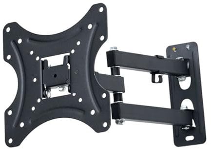 CAXUSD Stretchable Lcd Tv Holder 32 Inches Adjustable Stand 42 Inches Tv Hanger Wall Rotatable 37 Inches Lcd Tv Rack Swivel Tv Stand Swivel Tv Mount Adjustable Tv Support Black
