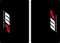Set di adesivi grafici per forcella superiore, compatibili con sospensioni WP, adatti a tutte le moto da cross, in vinile adesivo nero (opaco)