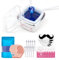 Beauty7 Kit di cera per naso per uomini e donne, set di ceretta per orecchie con USB a riscaldamento rapido, kit scaldacera con 100 g con cera per la rimozione dei peli del naso, 10 applicatori, 10