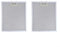 Emiif For Rangemaster Cooker Hood Grease Filters Metal Mesh Washable 5-Layer Extractor Fan Replacement 2 Pack