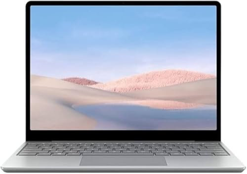 Microsoft 2020 Surface Laptop Go con Intel Core i5-1035G1 (12,4-pollici, 4 GB RAM, 64 GB SSD) (QWERTY Italiano) Platino (Rinnovato)