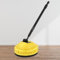 Nettoyeur Haute Pression Pour Terrasse | Laveuse À Pression | Laveuse À Saleté | Brosse Rotative Flexible | Avec Long Manche | Outil De Nettoyage Pour Terrasse Extérieure