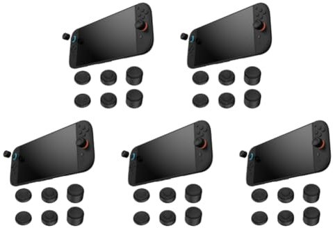 Tapas de botón de reemplazo de Fioorky para Nntendo para el Controlador Switch 2, 30 Piezas de Pulgar de Silicona Tapa Joystick Cubierta Capa de Pulgar Capa de empuñadura Tapa Joystick Grip