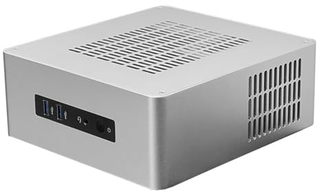 TA80 Small Desktop Case Small ITX Chassis HTPC PC Case for Computer Enthusiasts with Space Constraints High Cooling