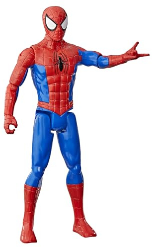 Marvel Spider-Man Titan Series Action Figure, 30-cm (12 inch) Super Hero Toys for Children Ages 4+, Red