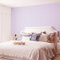 Chbrket Uni-Tapete Girly Pink Vliestapete Für Wohn- Und Schlafzimmer Helles Lila 53X950CM
