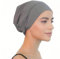 Deresina Headwear Satin Beanie, Sleep Cap for Hair Loss - (Grey)