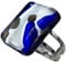 Anillo de cristal de Murano antiguo Murrina Veneciana, Vidrio, Multicolor