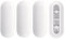 ALLY-MAGIC Noise Dampening Toilet Seat Bumper Set - Gasket Toilet Seat Buffer Y6-MTGD (White)