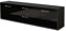 TV-Board Lowboard Aquilina, Korpus in anthrazit matt, Front im Hochglanz-Design Schwarz (180x49x35cm), mit Metall Griffen, Made in Germany
