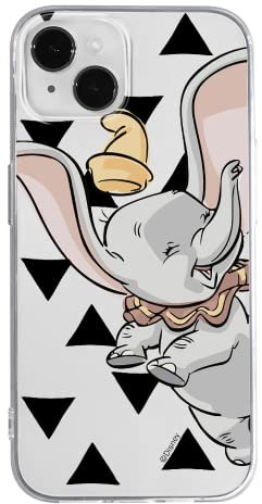 ERT GROUP Handyhülle für Apple iPhone 14 Original und offiziell Lizenziertes Disney Muster Dumbo 001 optimal an die Form des Handy angepasst, teilweise transparent