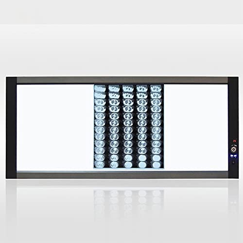 LBMED Röntgen-LED-Board-Box, Professioneller TPC-Dia-Viewer-Illuminator Mit 4-mm-Acryl-Lichtleiterplatte Und Stufenloser Dimmung, Automatische Induktion, Kein Schatten, Für Klinik-Krankenhaus