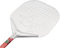 GIEMME Pala para pizza perforada de aluminio – Para pizzas de 36 cm – Pala profesional para horno de leña de prundidad de 100/110 cm (Cabeza de 36 cm, Longitud del mango 120 cm)
