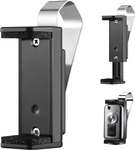JEYORZY 1pcs Abridor de puerta de garaje con clip, soporte remoto universal y clips de visera ajustables para coches, Compatible con la mayoría de los mandos a distancia para coche