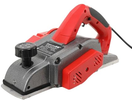 TABODD 1300W Hobelbreite Elektrischer Holzhobel, 90MM Holzhobel Elektrohobel Holz 13000rpm Dicke 2 Mm Balkenhobel Stufenhobel Hobelmaschine Elektrischer Holzhobel Handhobel Elektro Hobel